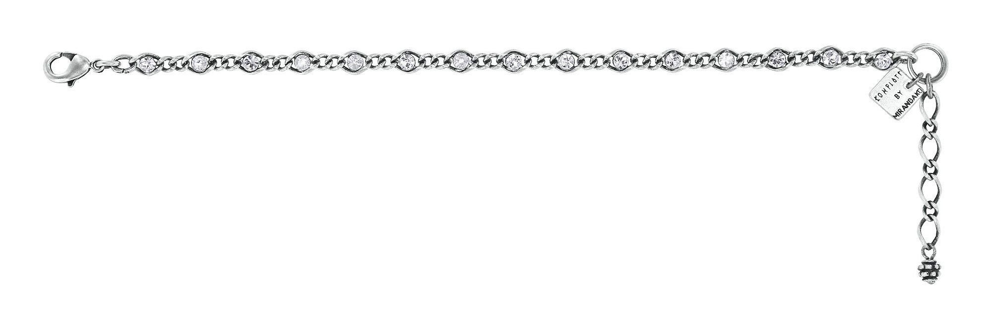 Bild für Armband Magic Fireball Weiß Kristall mini