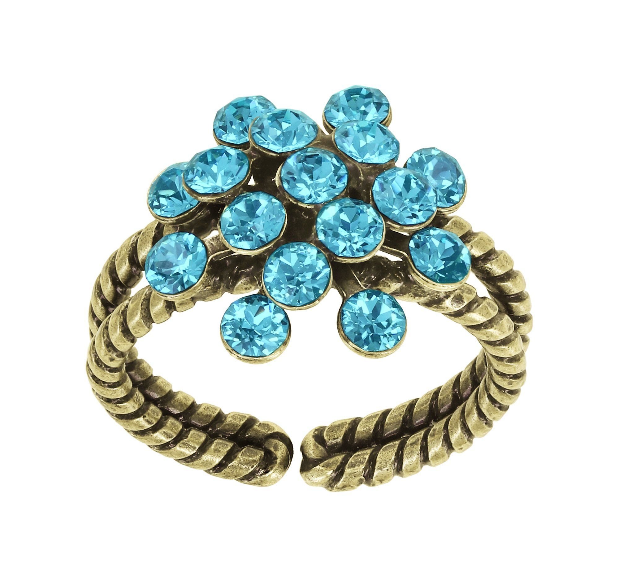 image for Ring Magic Fireball Blue lt. turquoise mini