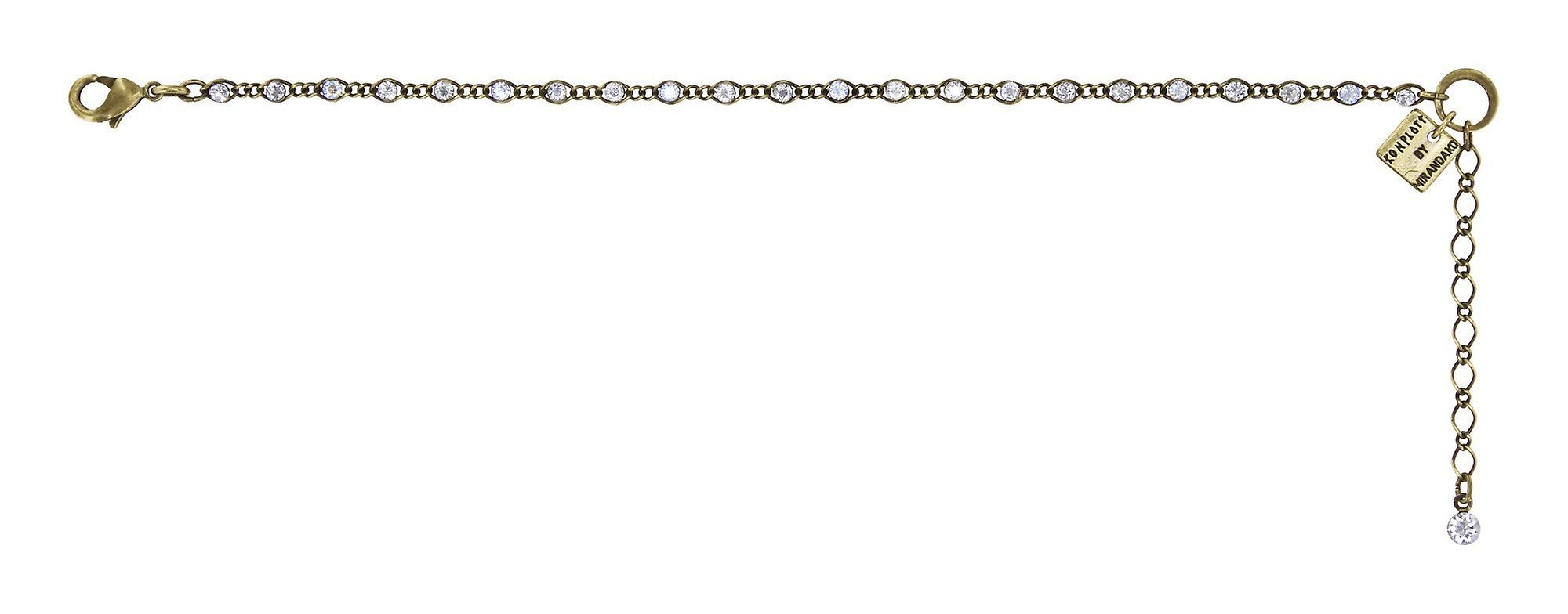 image for Bracelet Magic Fireball Crystalline white mini