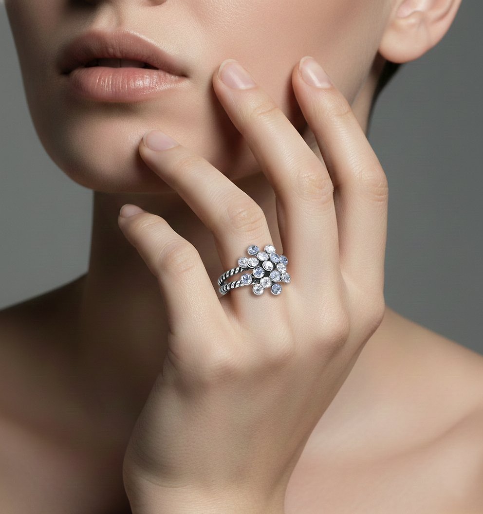 image for Ring Magic Fireball White  mini