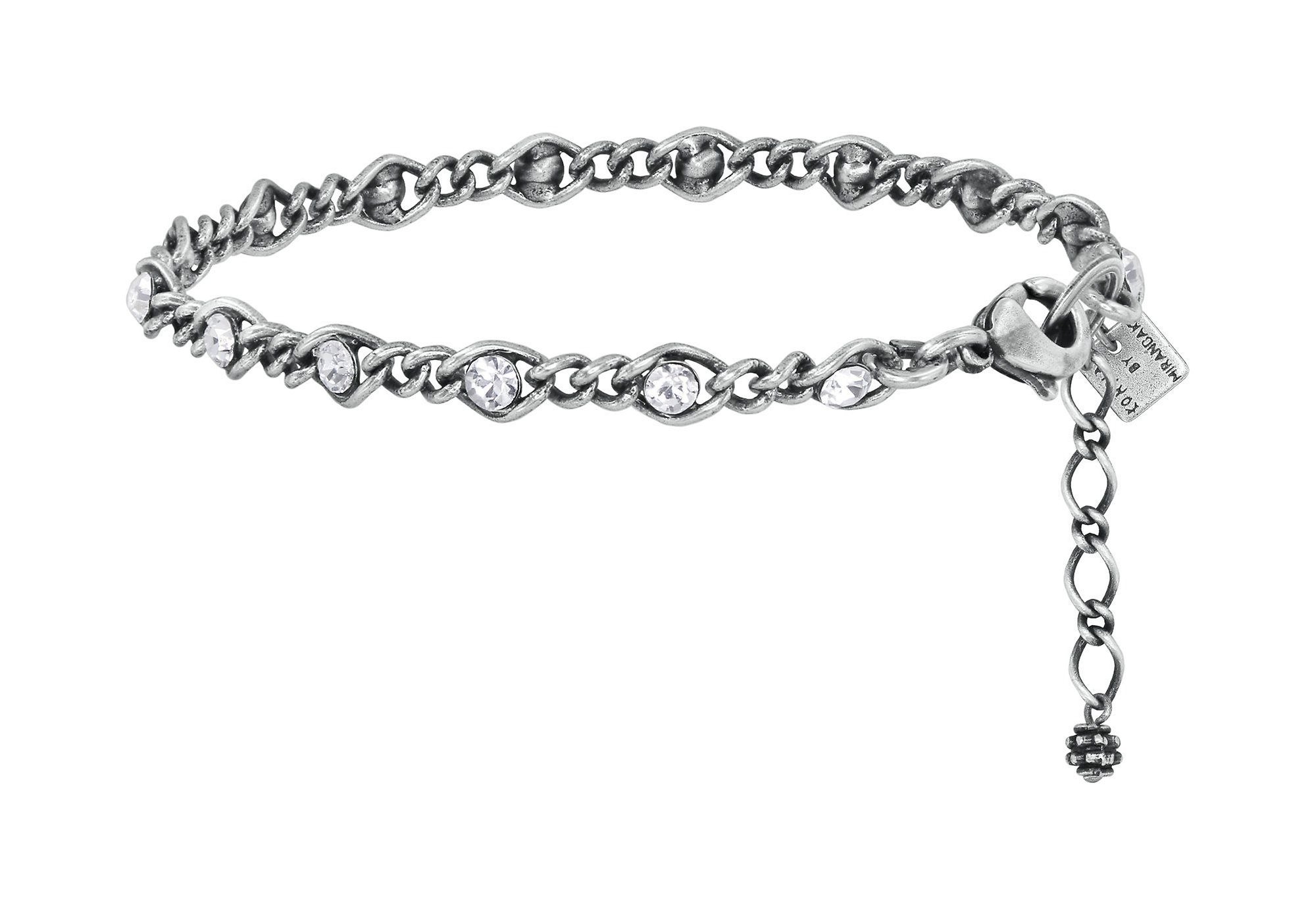 image for Bracelet Magic Fireball Grey crystal night fall mini