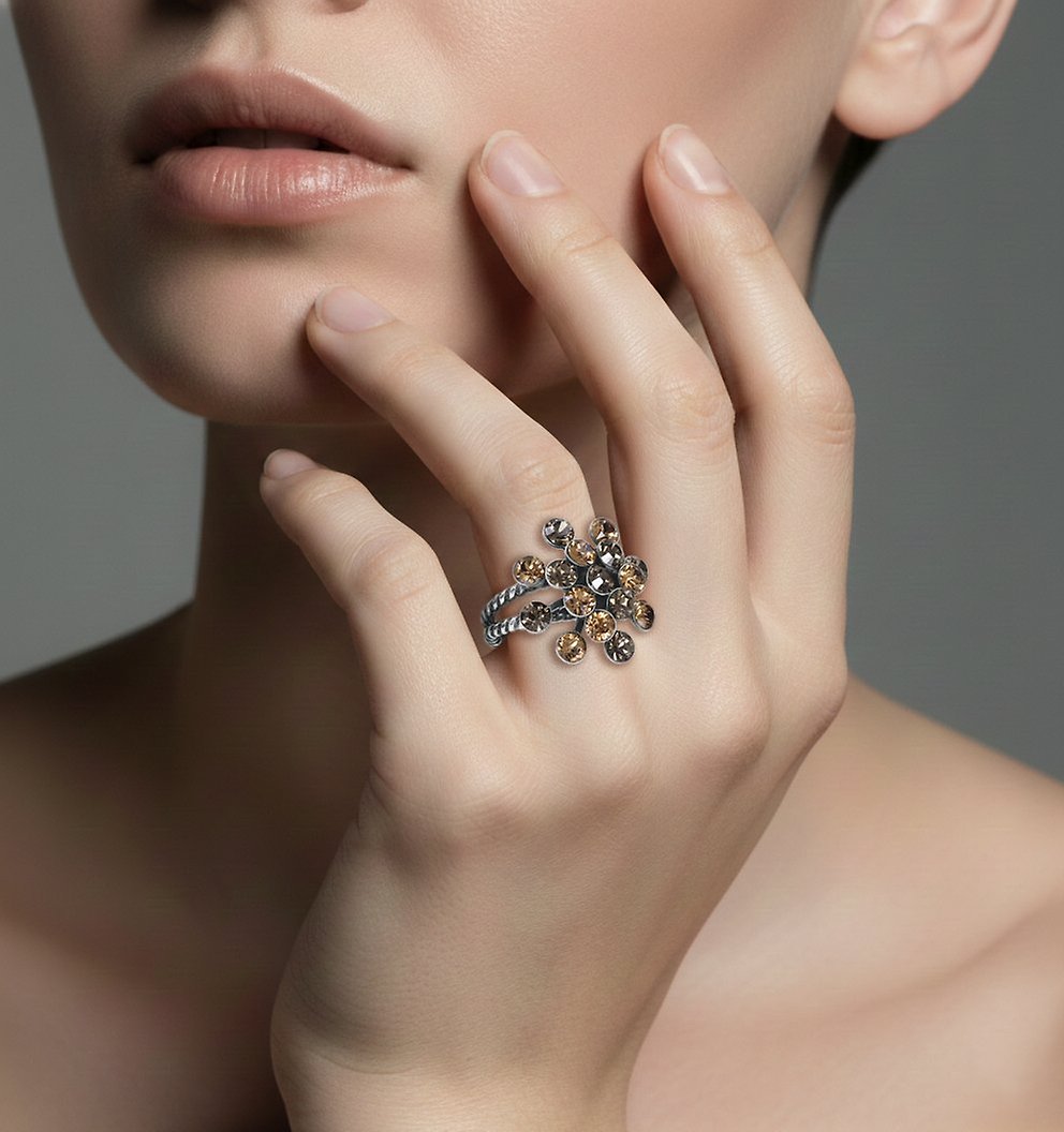 image for Ring Magic Fireball Brown  Classic Size (21mm Ø)