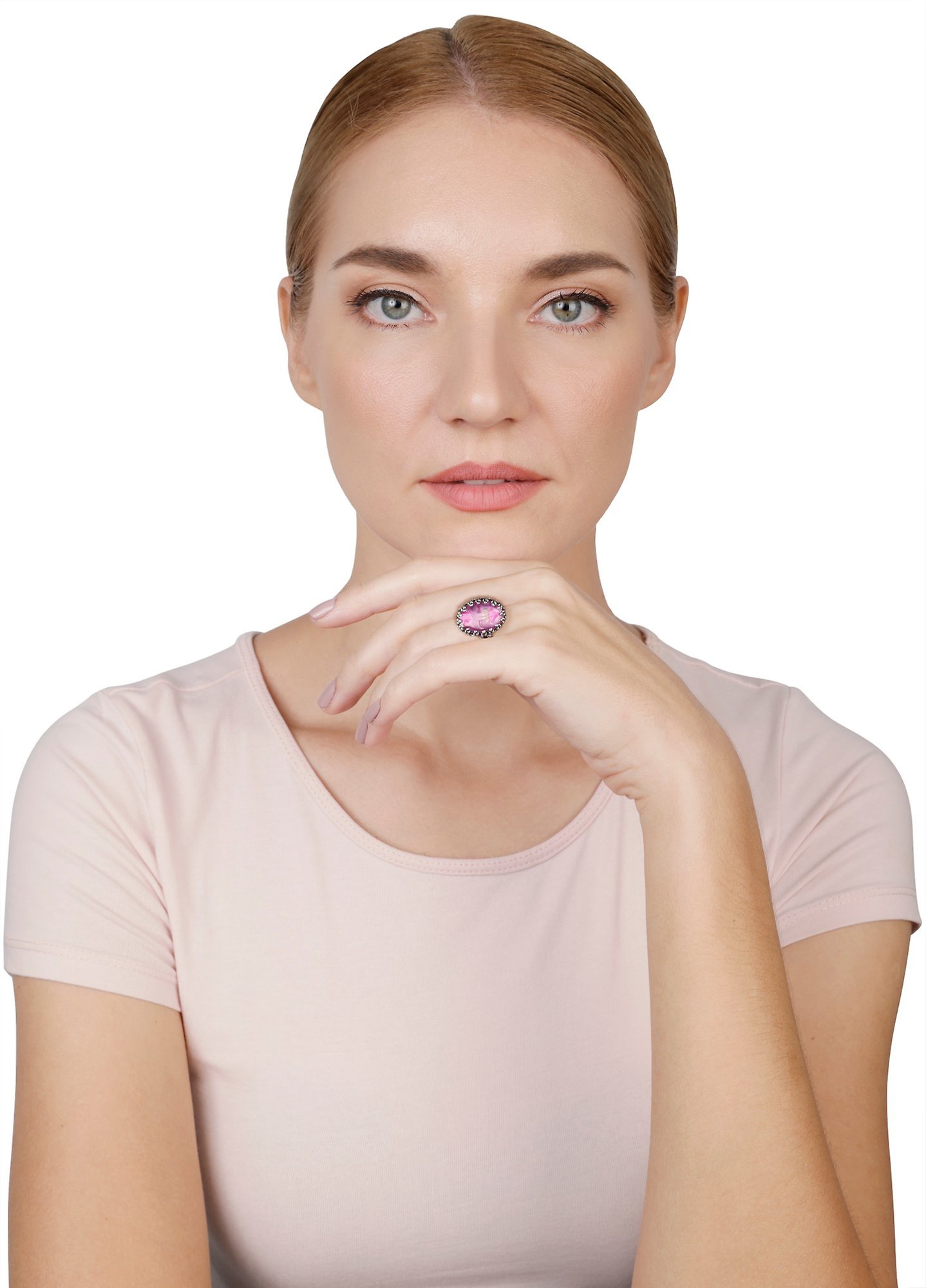 Bild für Ring Chinoiserie Pink  