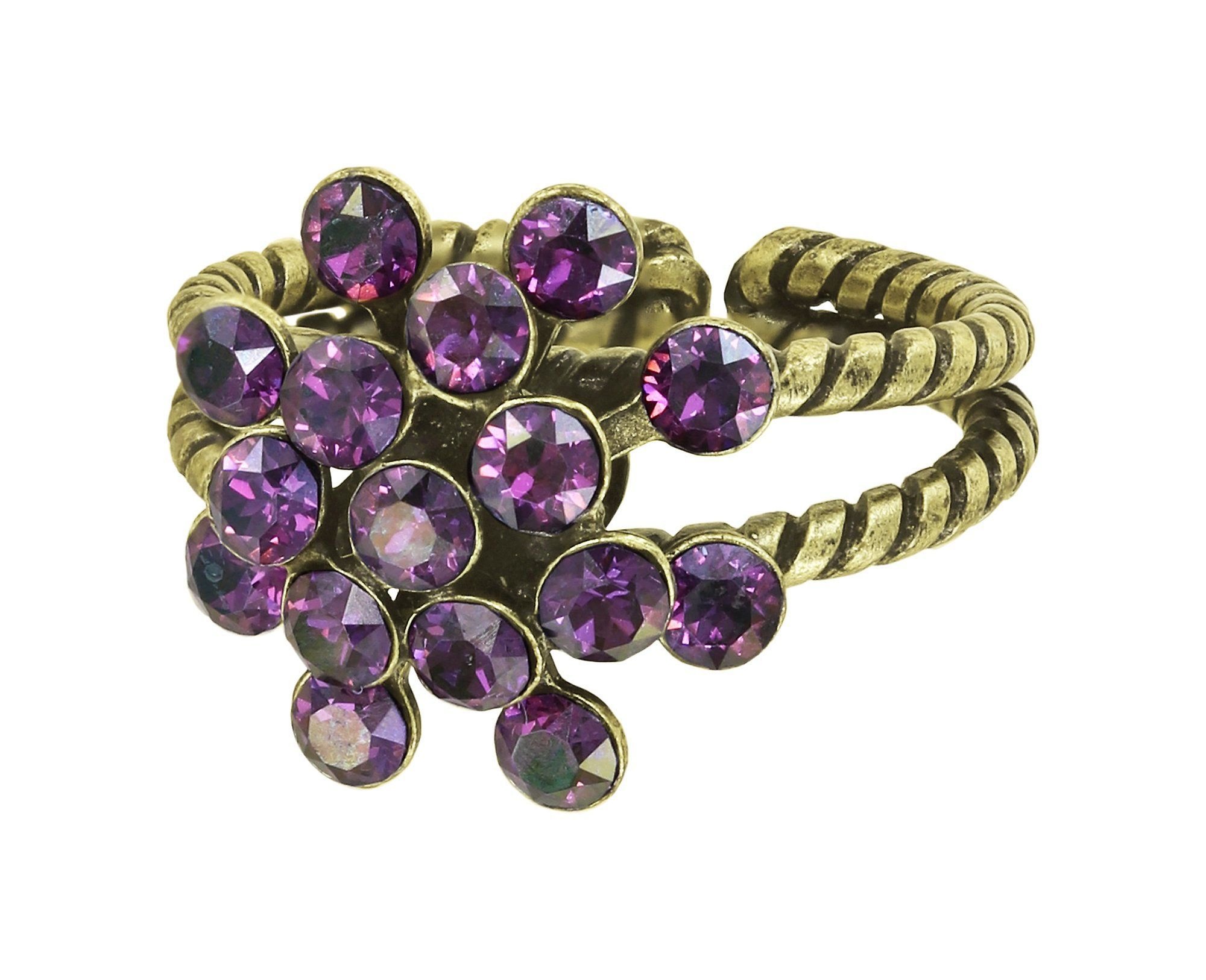 image pour Anneau Magic Fireball Lila crystal lilac shadow mini