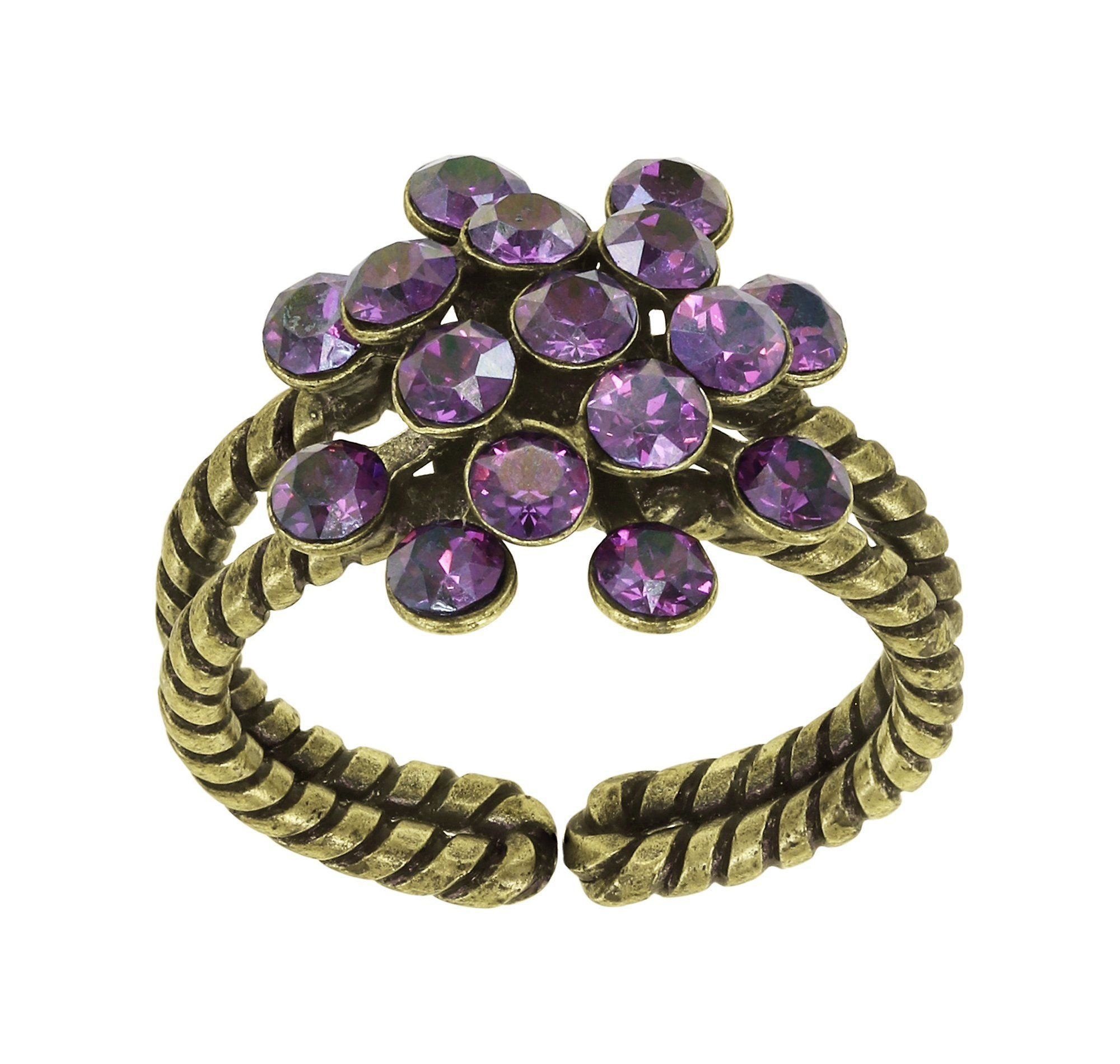 image pour Anneau Magic Fireball Lila crystal lilac shadow mini