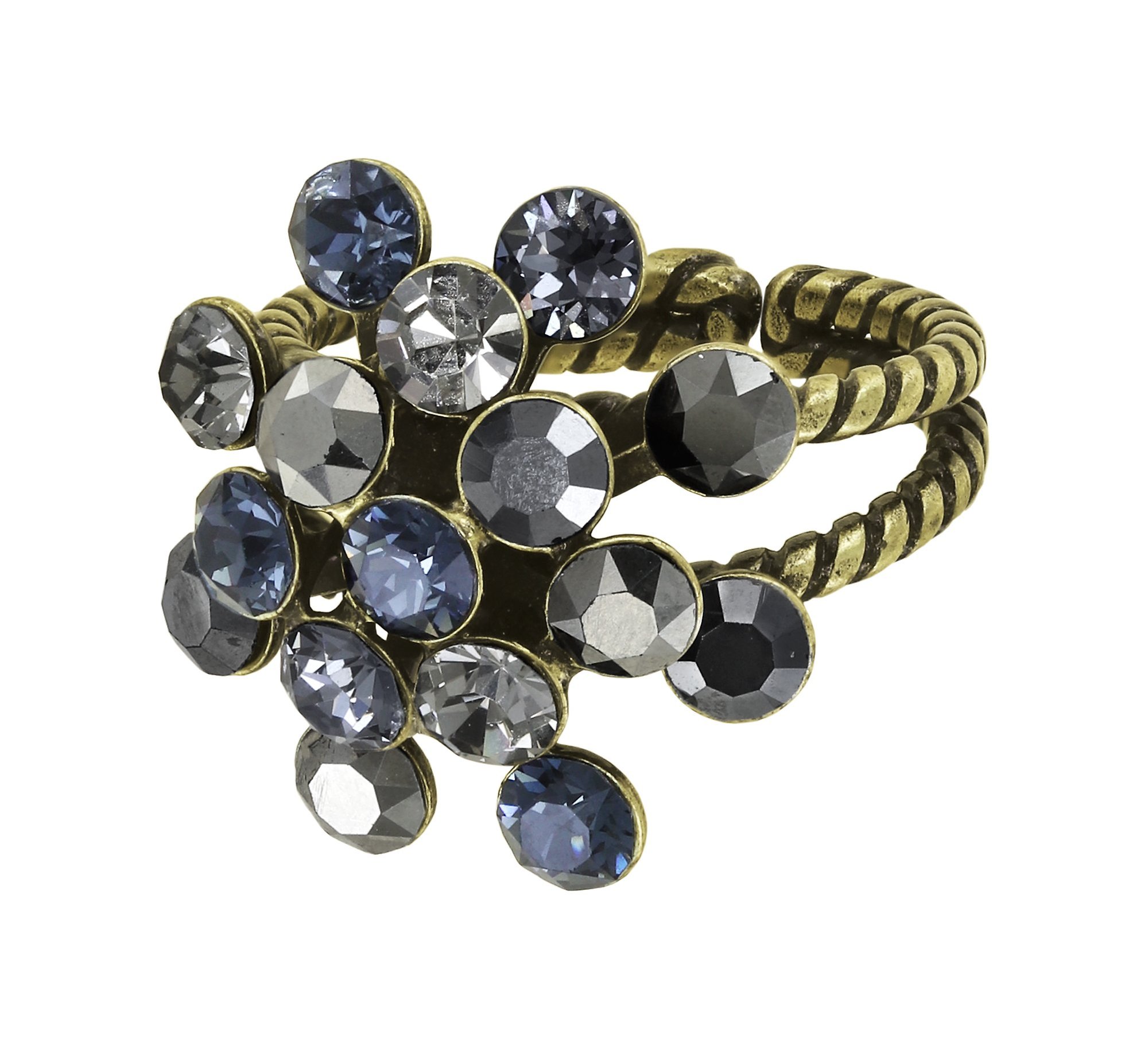 image for Ring Magic Fireball Black / Grey  Classic Size (21mm Ø)