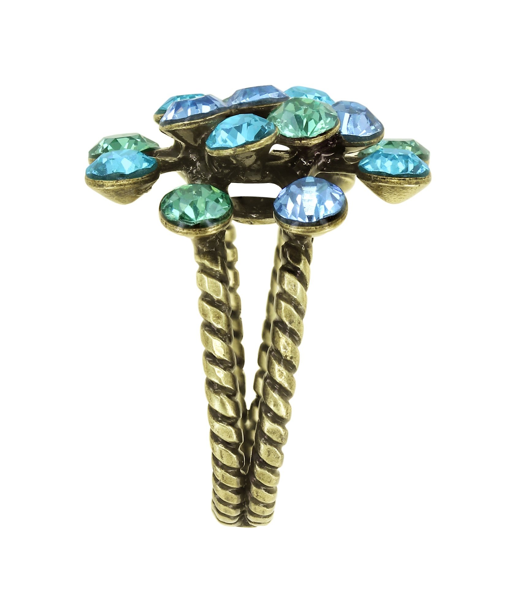 Bild für Ring Magic Fireball Blau / Grün  Classic Size (21mm Ø)