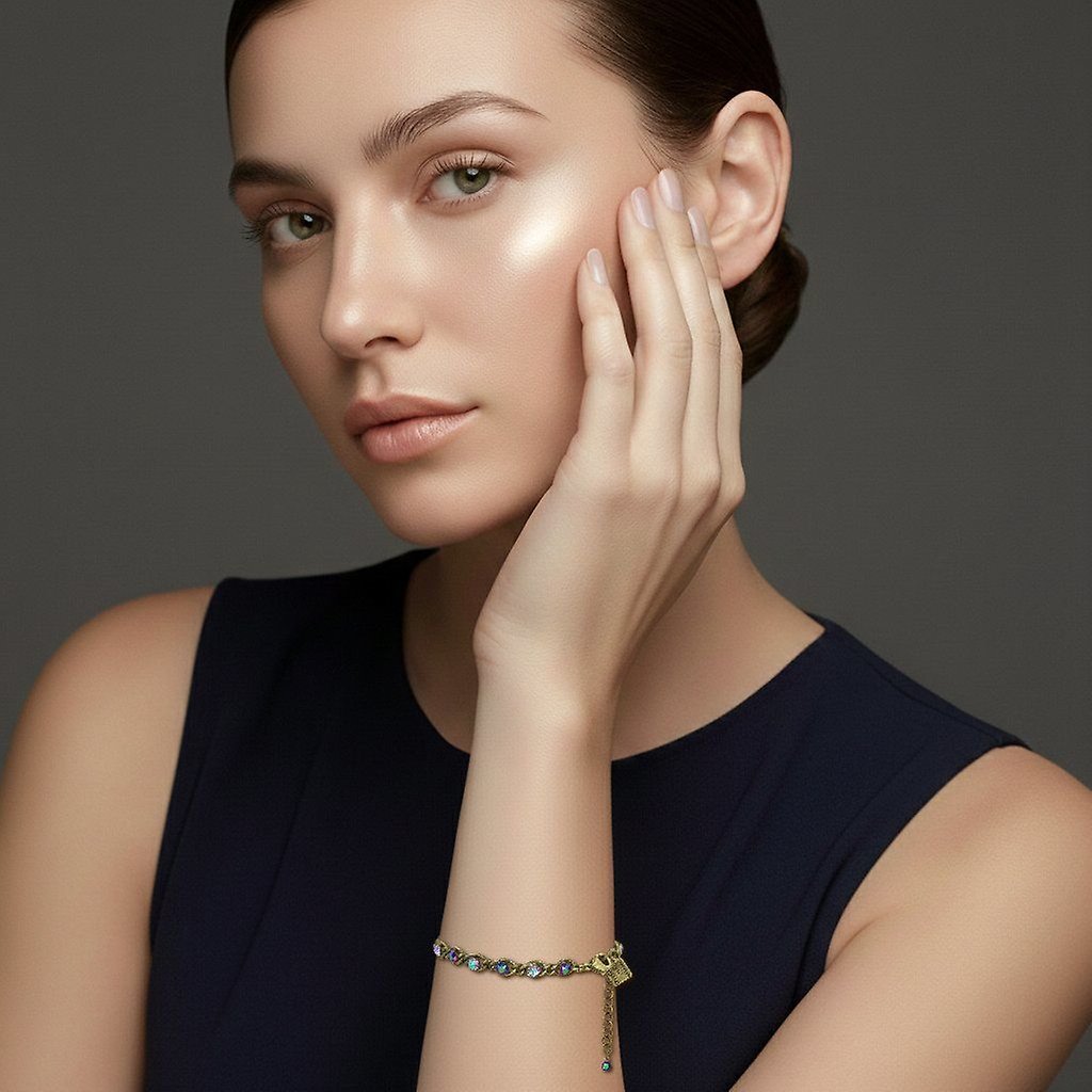 Bild für Armband Magic Fireball Grün / Lila  Classic Size (21mm Ø)