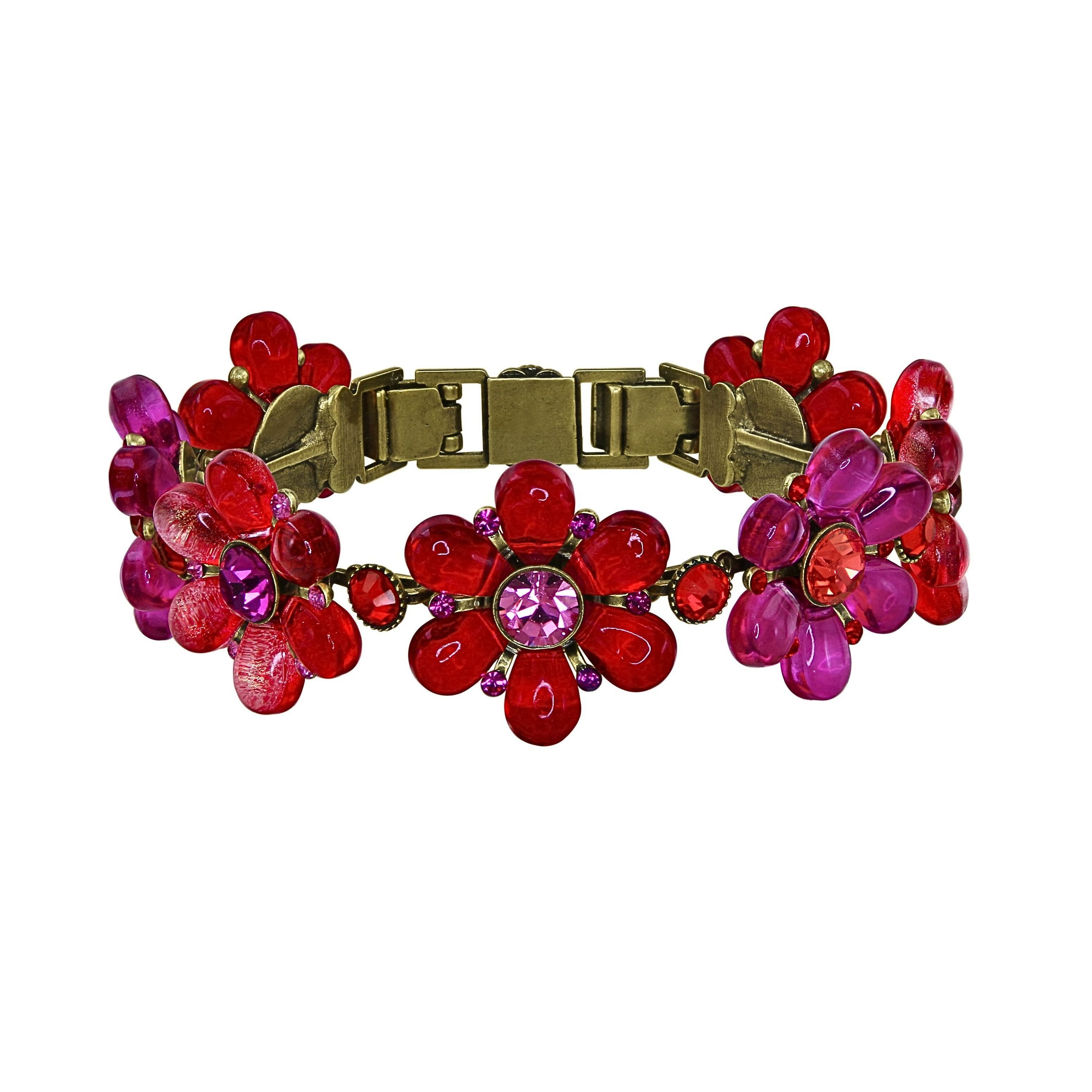 image for Bracelet Daisy Love Red / Pink  
