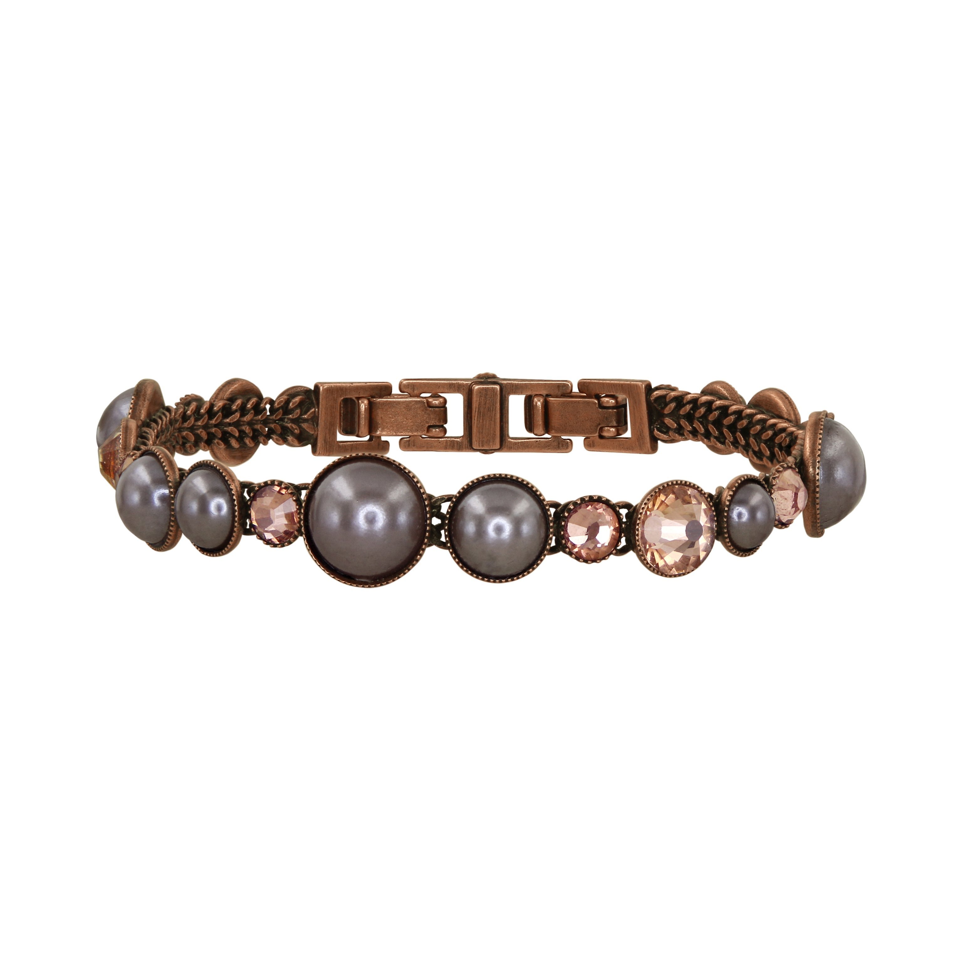 Bild für Armband Bubble Cascade Beige / Braun  