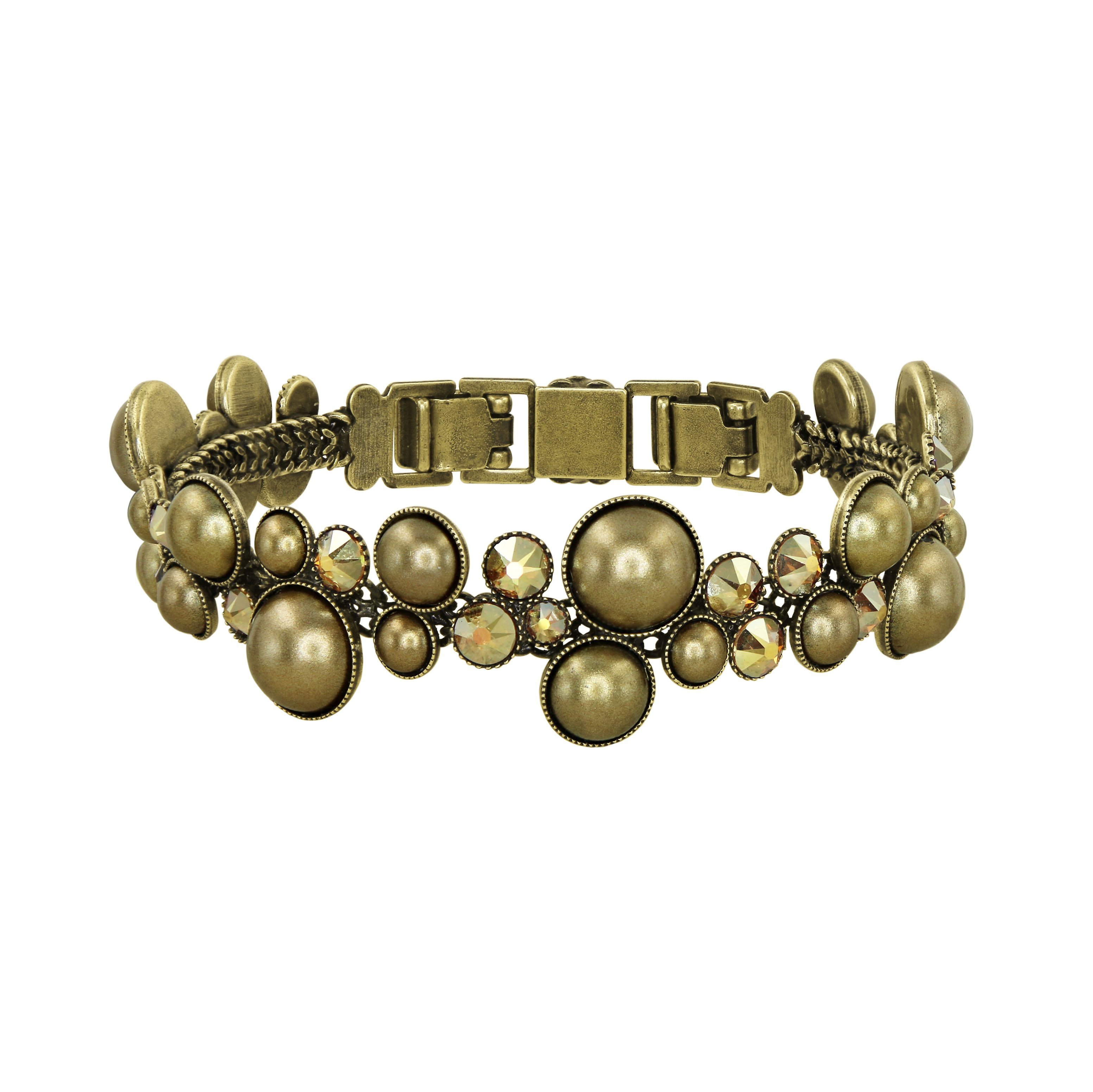 image for Bracelet Bubble Cascade yellow  