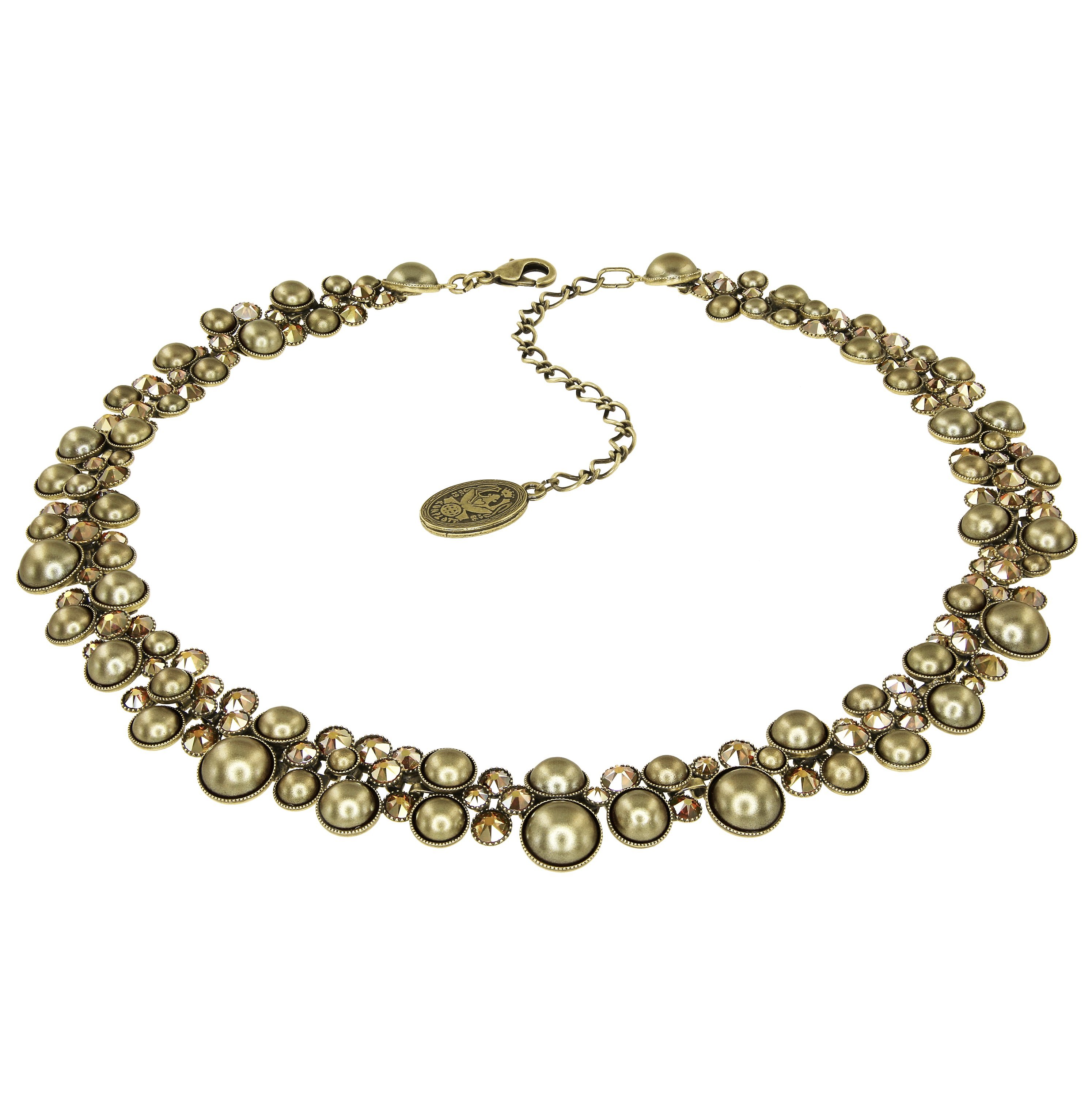 image for Necklace Bubble Cascade yellow  