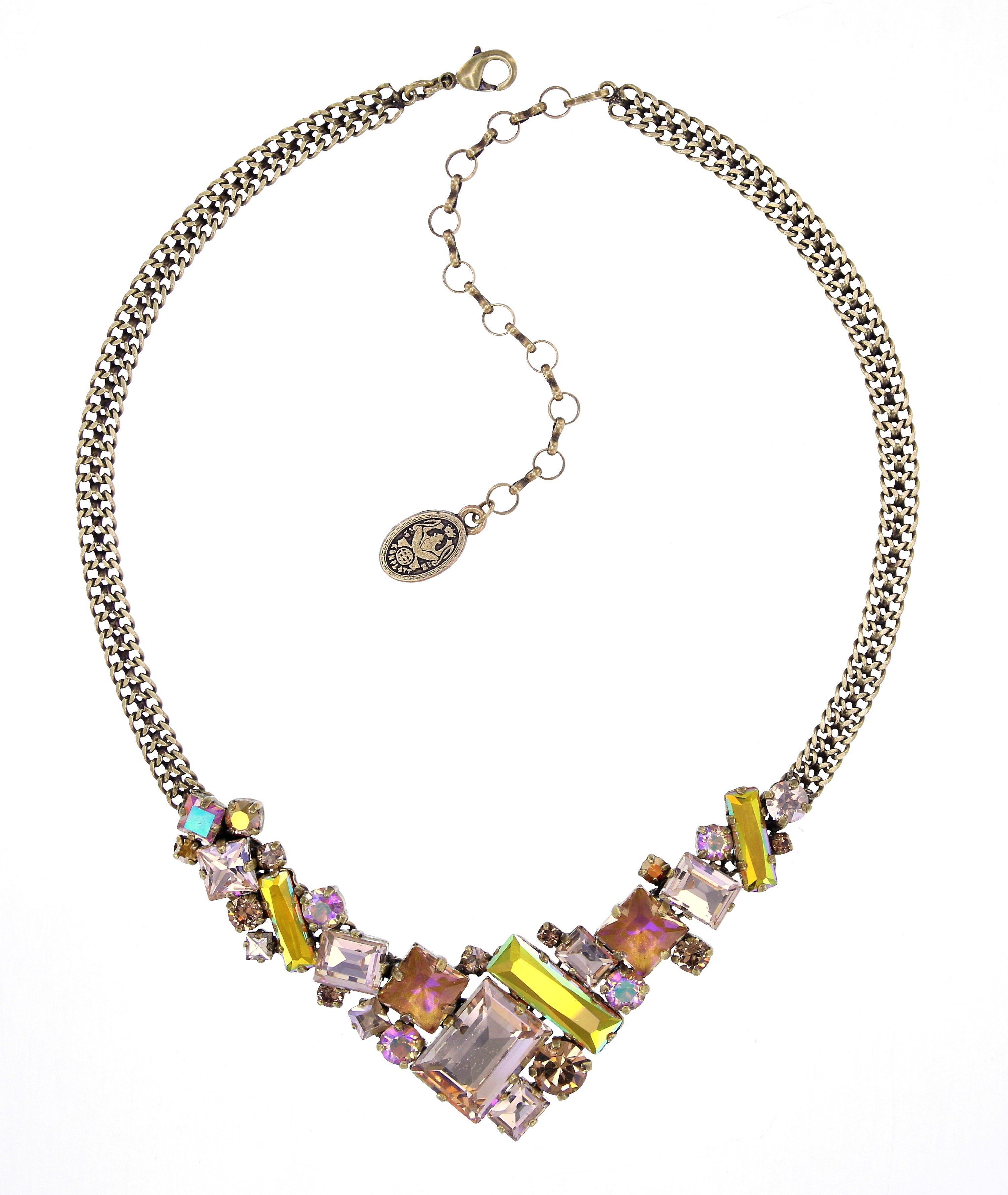image pour Collier Straight to Las Vegas Jaune  