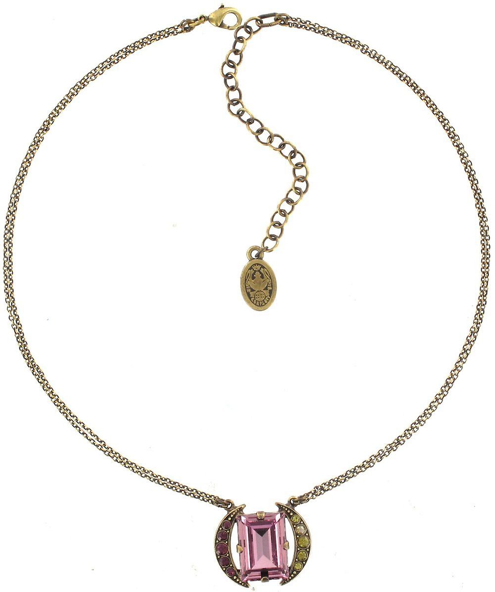 image for Necklace Art Deco Oriental Peacock  