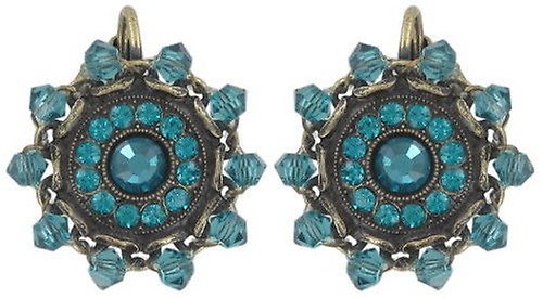 image for Earring Eurowire Maharani Blue  extra small