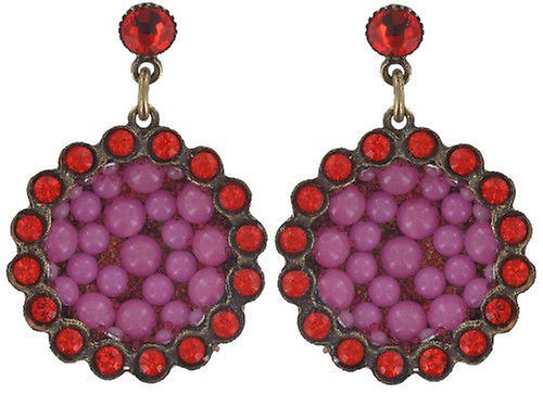 image for Earring Stud Dangling Bubbling Pink  small