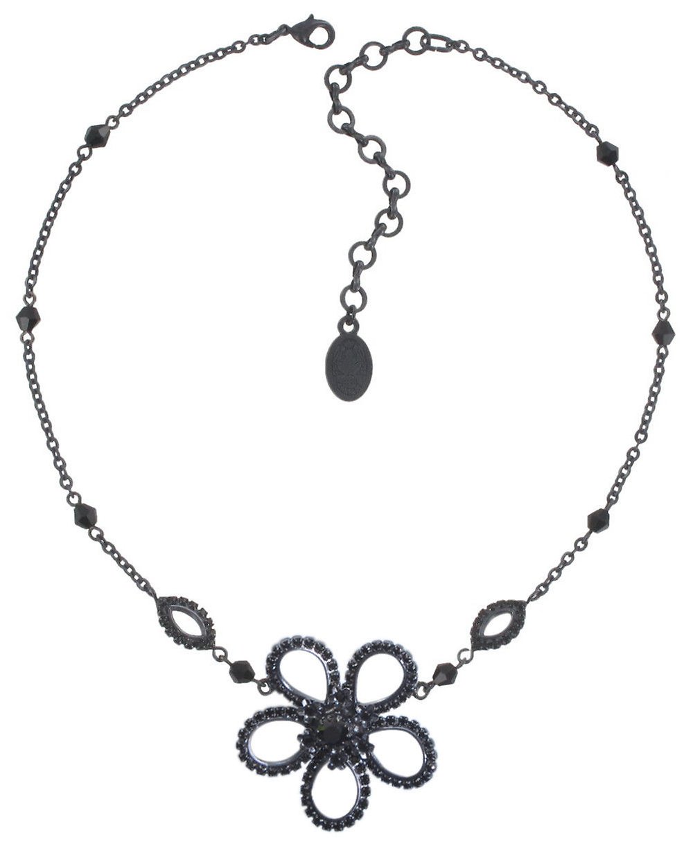 image pour Collier Cathedral Flower Noir  